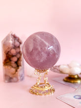 Load image into Gallery viewer, 1.3kg Rose Quartz Sphere