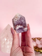 Load image into Gallery viewer, Pink Amethyst with Amethyst and Quartz Generator 005