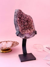 Load image into Gallery viewer, Rainbow Amethyst on Black Stand 008