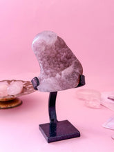Load image into Gallery viewer, Rainbow Amethyst on Black Stand 005