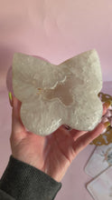 Load and play video in Gallery viewer, Agate Butterfly on Golden Stand 004