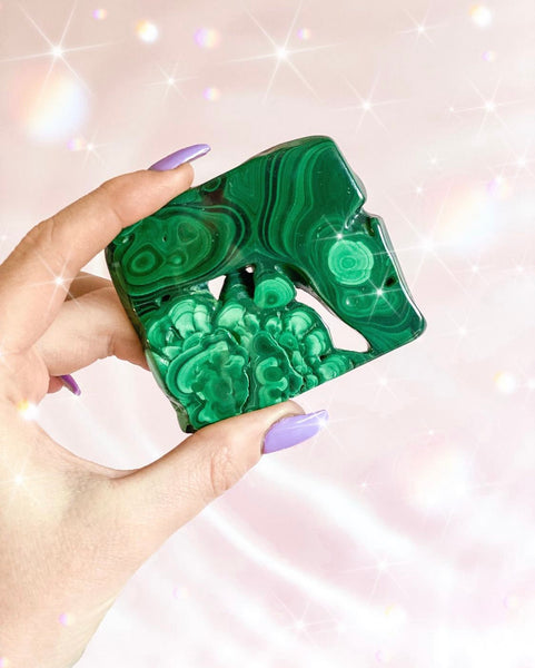 Spotlight On Green Crystals