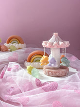 Load image into Gallery viewer, She Tai Cui Jade Rainbow with White Jade Cloud
