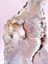 Load image into Gallery viewer, Pink Amethyst with Quartz Slab
