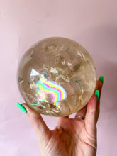 Load image into Gallery viewer, 2kg Champagne Citrine with Rainbows Sphere
