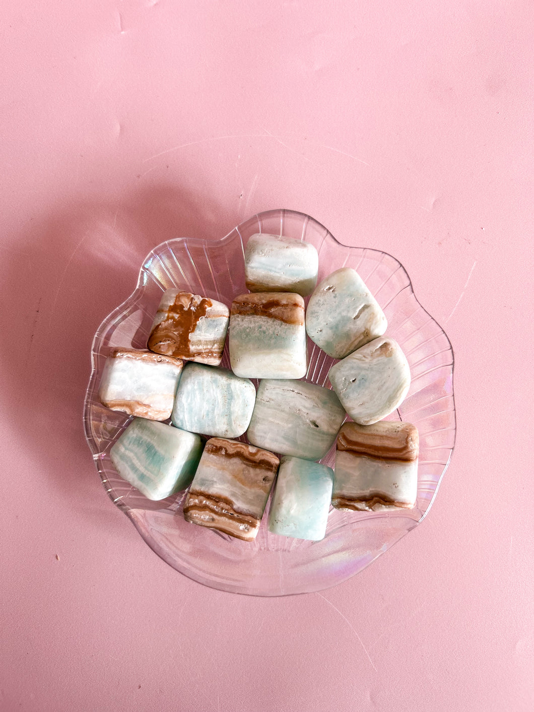 Caribbean Calcite Tumbles