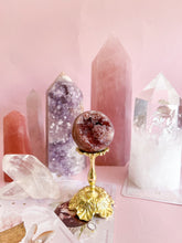 Load image into Gallery viewer, Pink Amethyst Sphere 007
