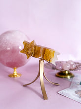 Load image into Gallery viewer, Golden Healer Shooting Star on Golden Stand
