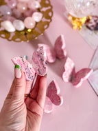 Peruvian Rhodonite 3D Butterfly