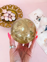 Load image into Gallery viewer, 1kg Citrine with Rainbows Sphere 005
