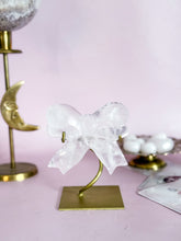 Load image into Gallery viewer, Girasol Rose Quartz Bow 002
