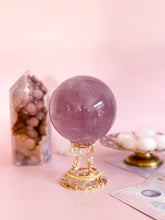 Load image into Gallery viewer, 1.2kg Rose Quartz Sphere
