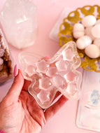 Girasol Rose Quartz Puffy Star