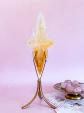 Load image into Gallery viewer, Golden Healer Star on Golden Stand 004
