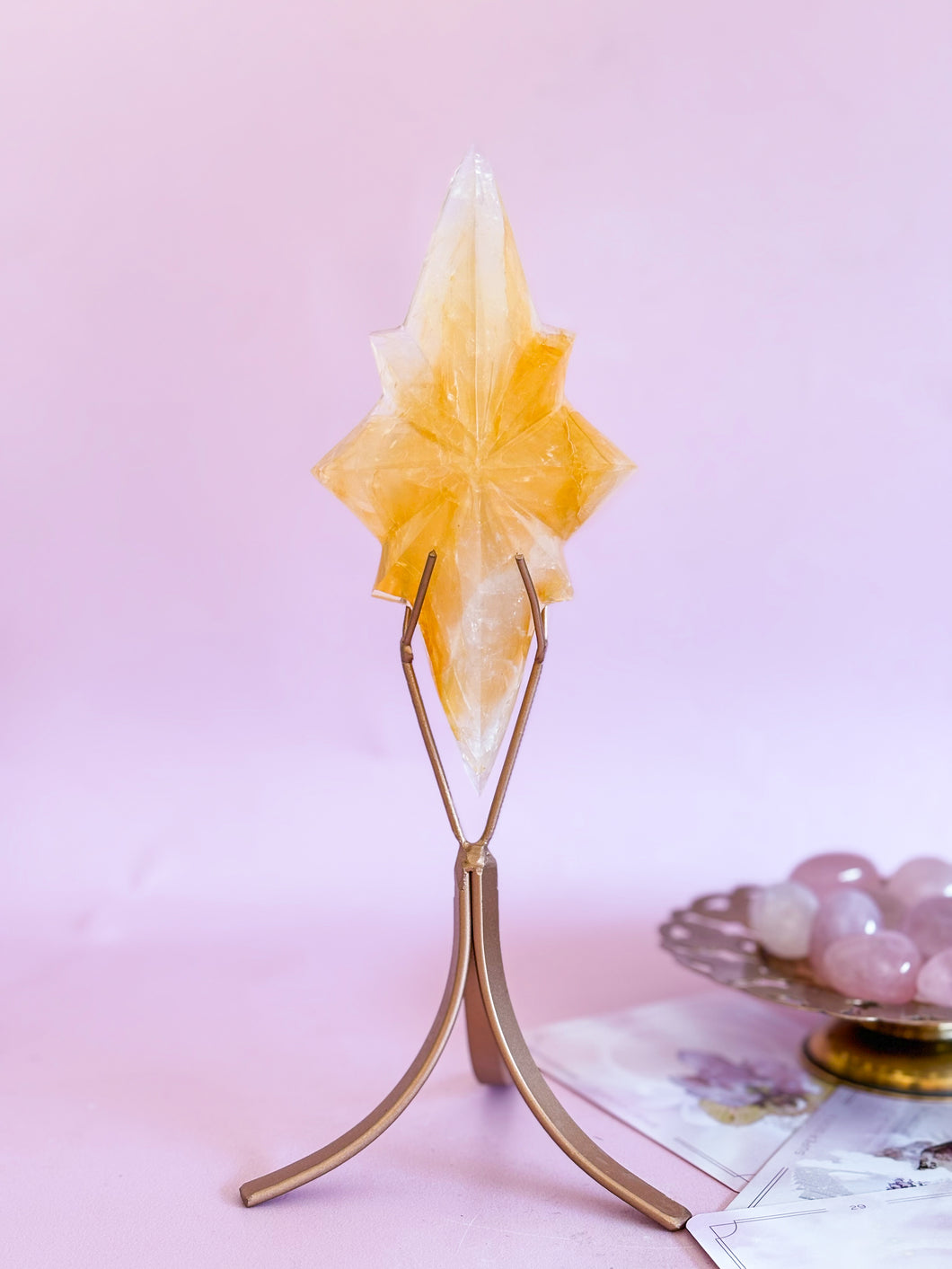 Golden Healer Star on Golden Stand 002