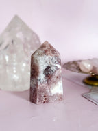 Pink Amethyst with Quartz Generator 015