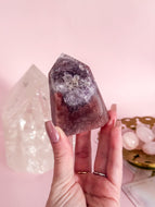 Pink Amethyst with Amethyst and Quartz Generator 013