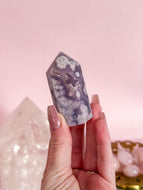 Pink Amethyst with Quartz Generator 007