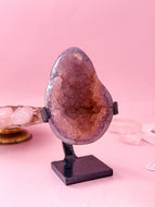 Rainbow Amethyst on Black Stand 006