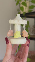 Load and play video in Gallery viewer, White She Tai Cui Jade Carousel

