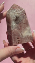 Load and play video in Gallery viewer, Pink Amethyst with Quartz Generator 015
