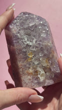 Load and play video in Gallery viewer, Pink Amethyst with Amethyst and Quartz Generator 020
