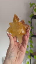 Load and play video in Gallery viewer, Golden Healer Enlightened Heart on Gold Stand
