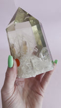Load and play video in Gallery viewer, AAA Grade Citrine with Phantoms and Rainbows Generator 005
