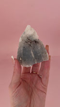 Load and play video in Gallery viewer, Clear Apophyllite on Blue Chalcedony 005

