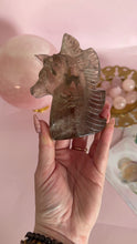 Load and play video in Gallery viewer, Smoky Quartz Unicorn with Rainbows 003
