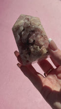 Load and play video in Gallery viewer, Pink Amethyst with Quartz Generator 014
