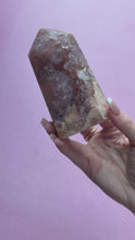 Load and play video in Gallery viewer, Pink Amethyst with Quartz Generator 017
