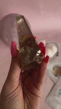 Load and play video in Gallery viewer, Smoky Quartz Obelisk 008
