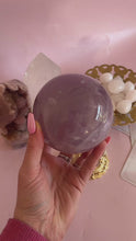Load and play video in Gallery viewer, 1.2kg Rose Quartz Sphere
