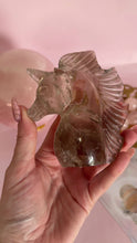 Load and play video in Gallery viewer, Smoky Quartz Unicorn with Rainbows 002

