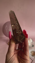 Load and play video in Gallery viewer, Smoky Quartz Obelisk 014
