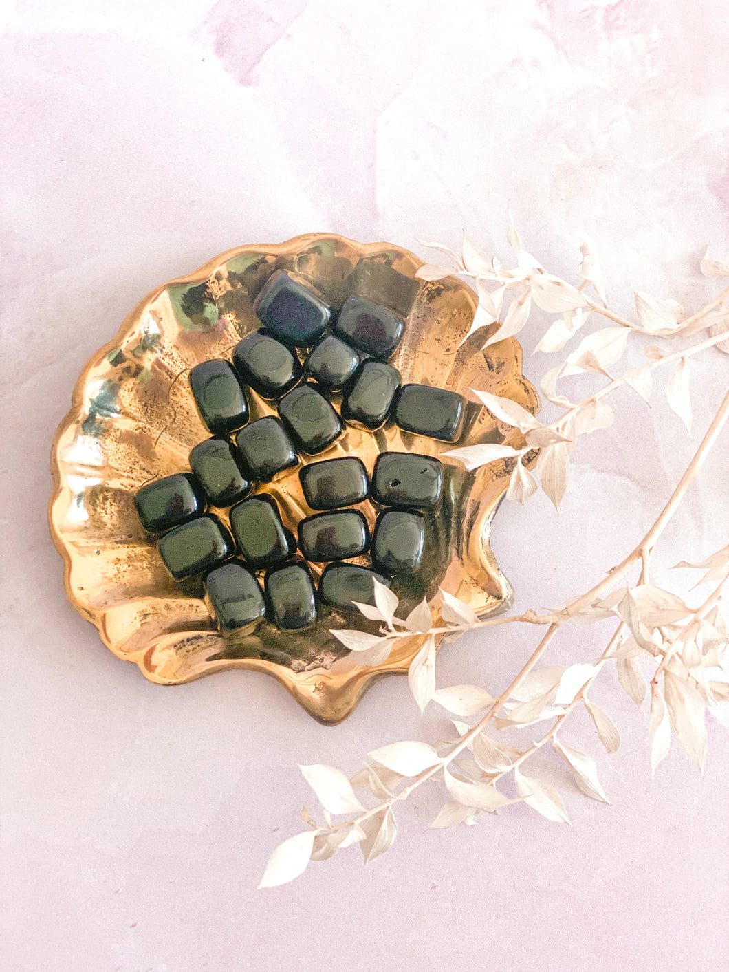 Black Obsidian Cubes