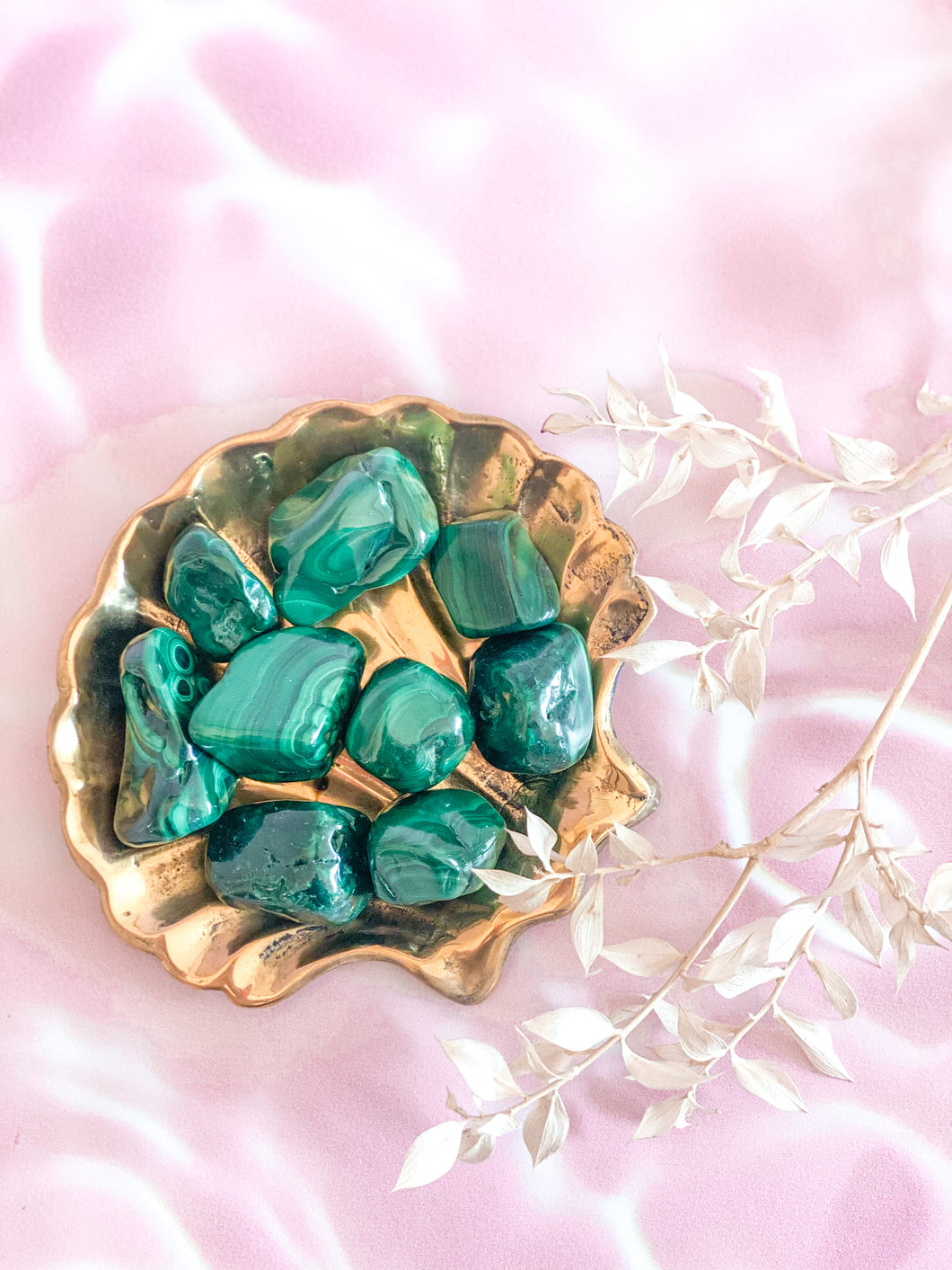 Malachite Tumbles