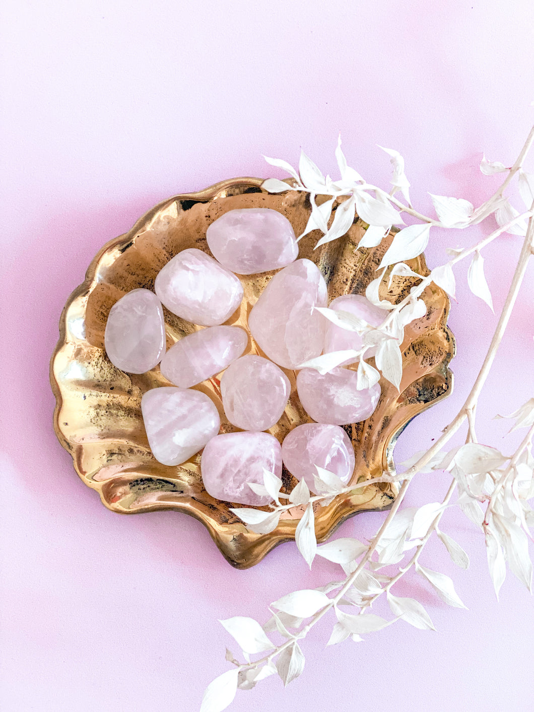 Rose Quartz Tumbles